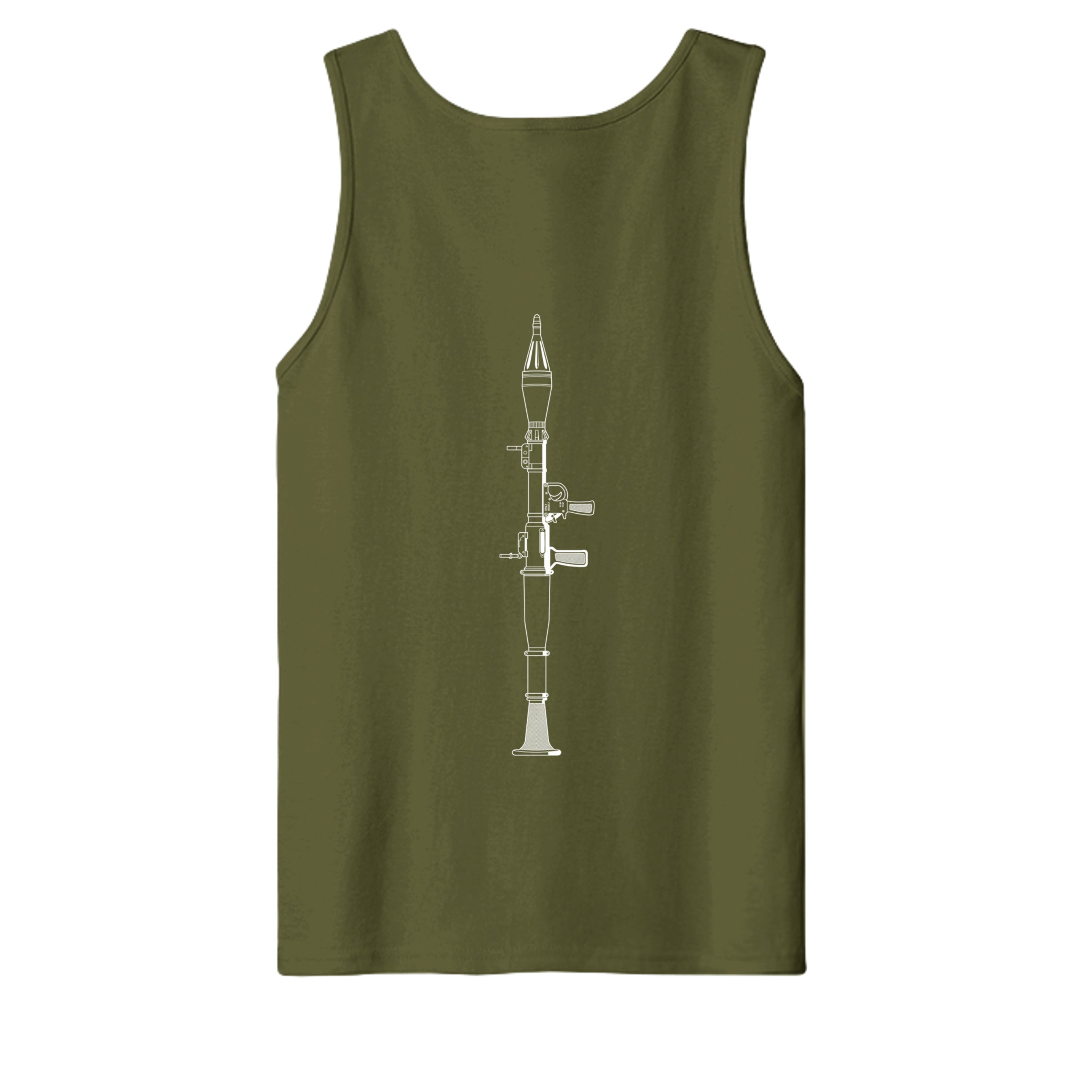 Military Green - S105 - BACK