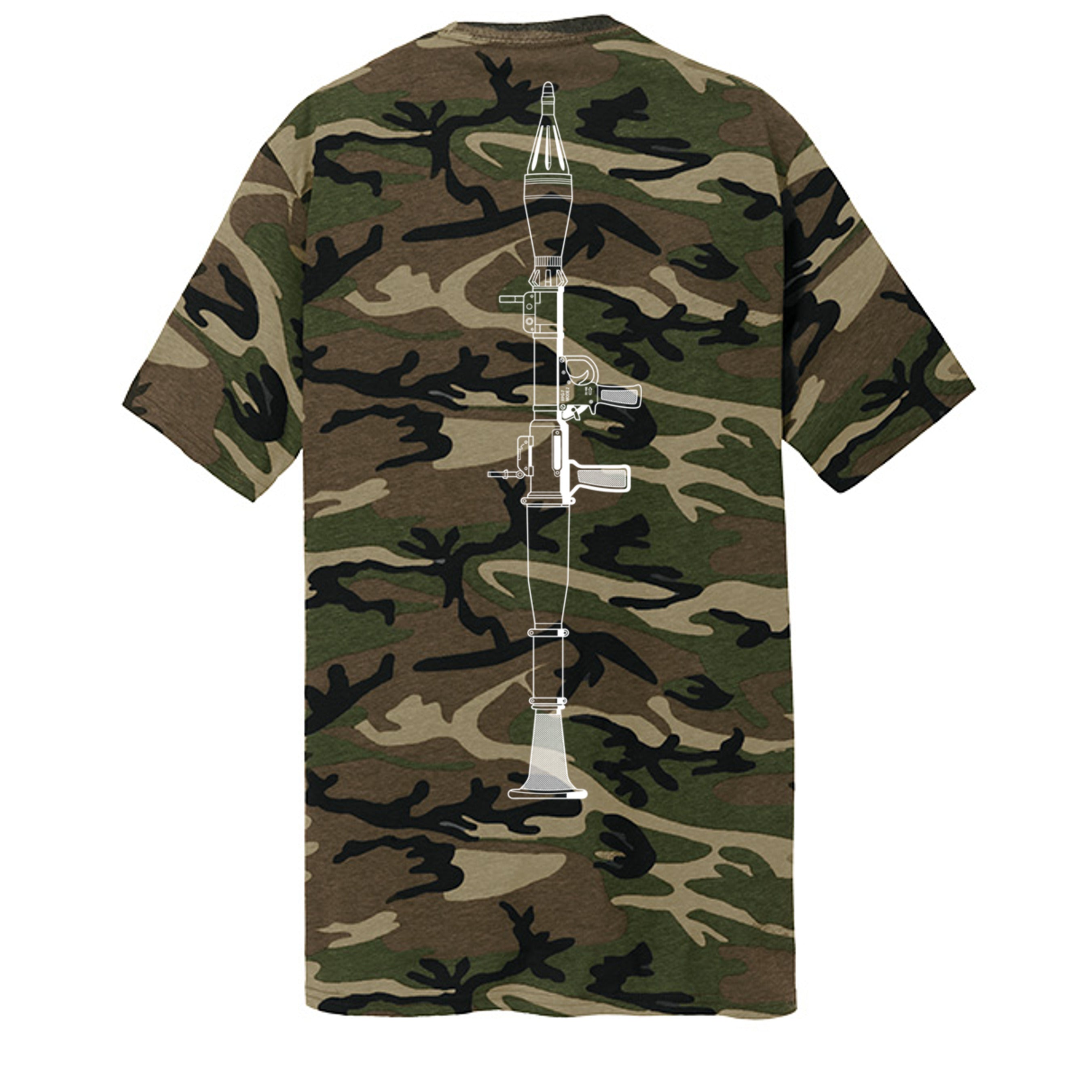 Military Camo - PC54C - BACK