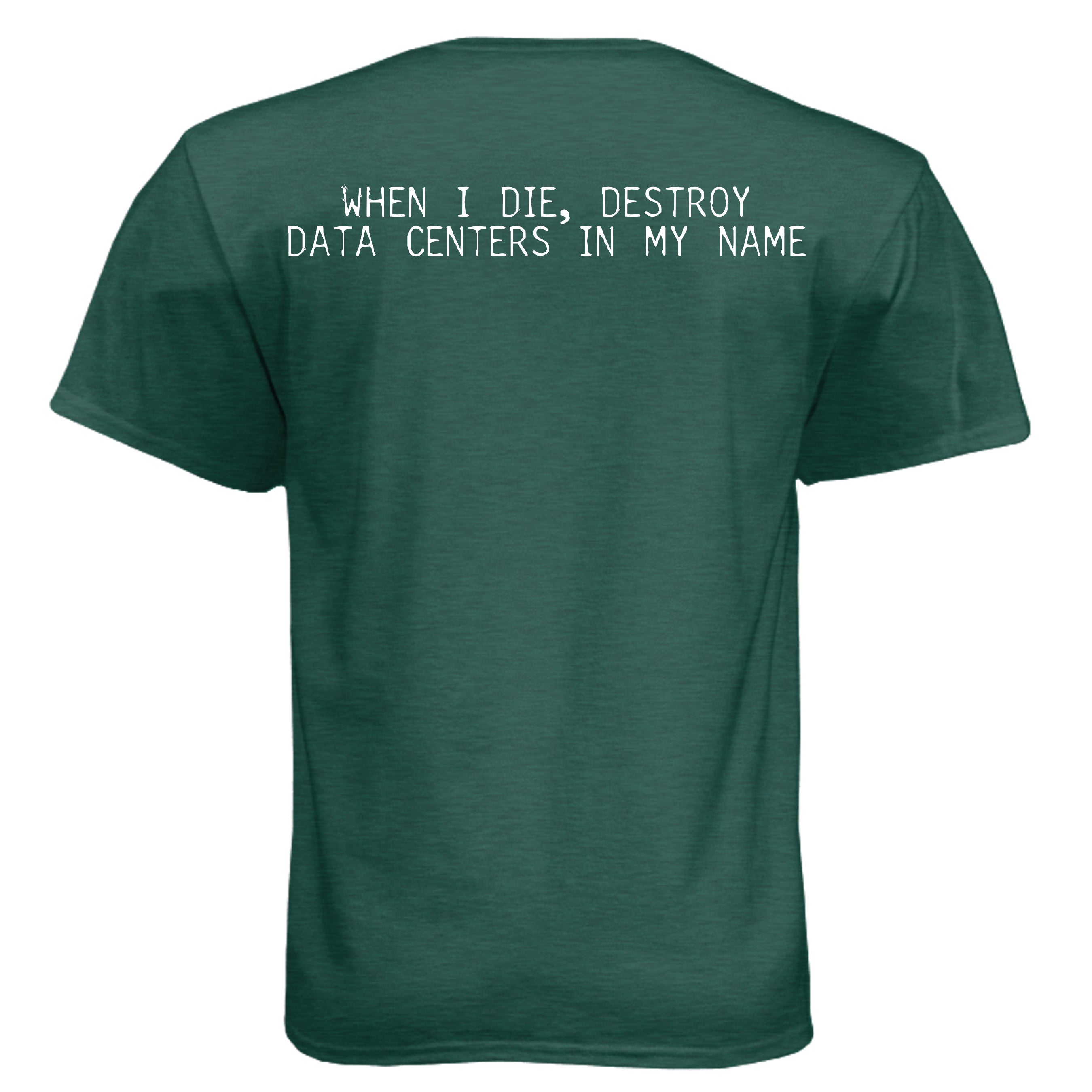 Heather Forest Green - N6210 - BACK