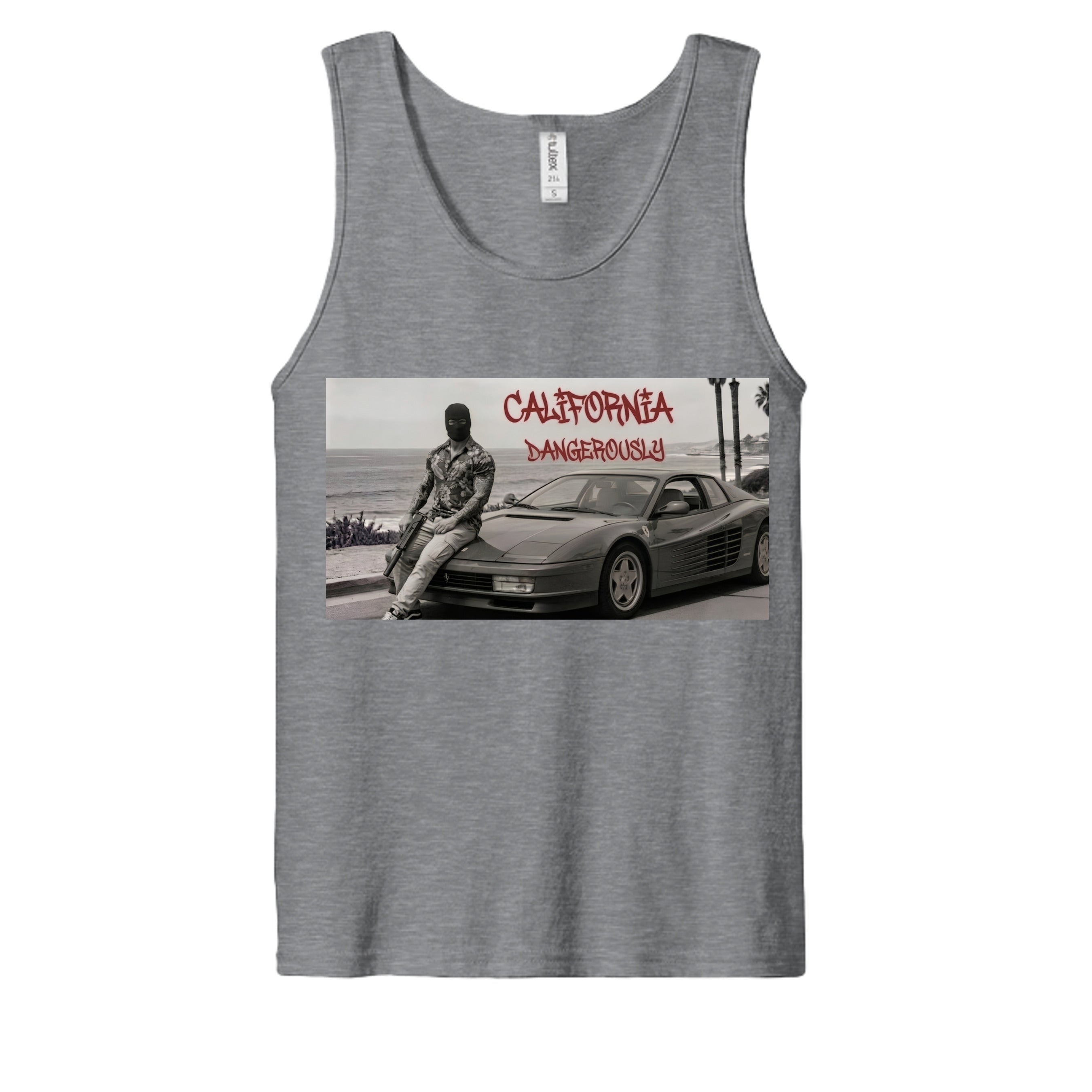 Heather Grey - S105 - FRONT